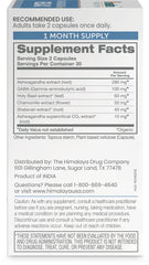 Himalaya Ashwagandha+ Relax capsules displayed for daily calm use