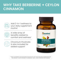 Himalaya Berberine vegan gluten-free capsules on pale surface