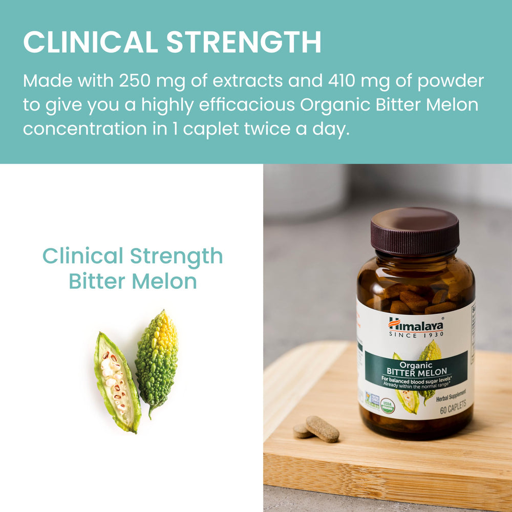 Himalaya Bitter Melon vegan gluten-free icon set supports dietary needs