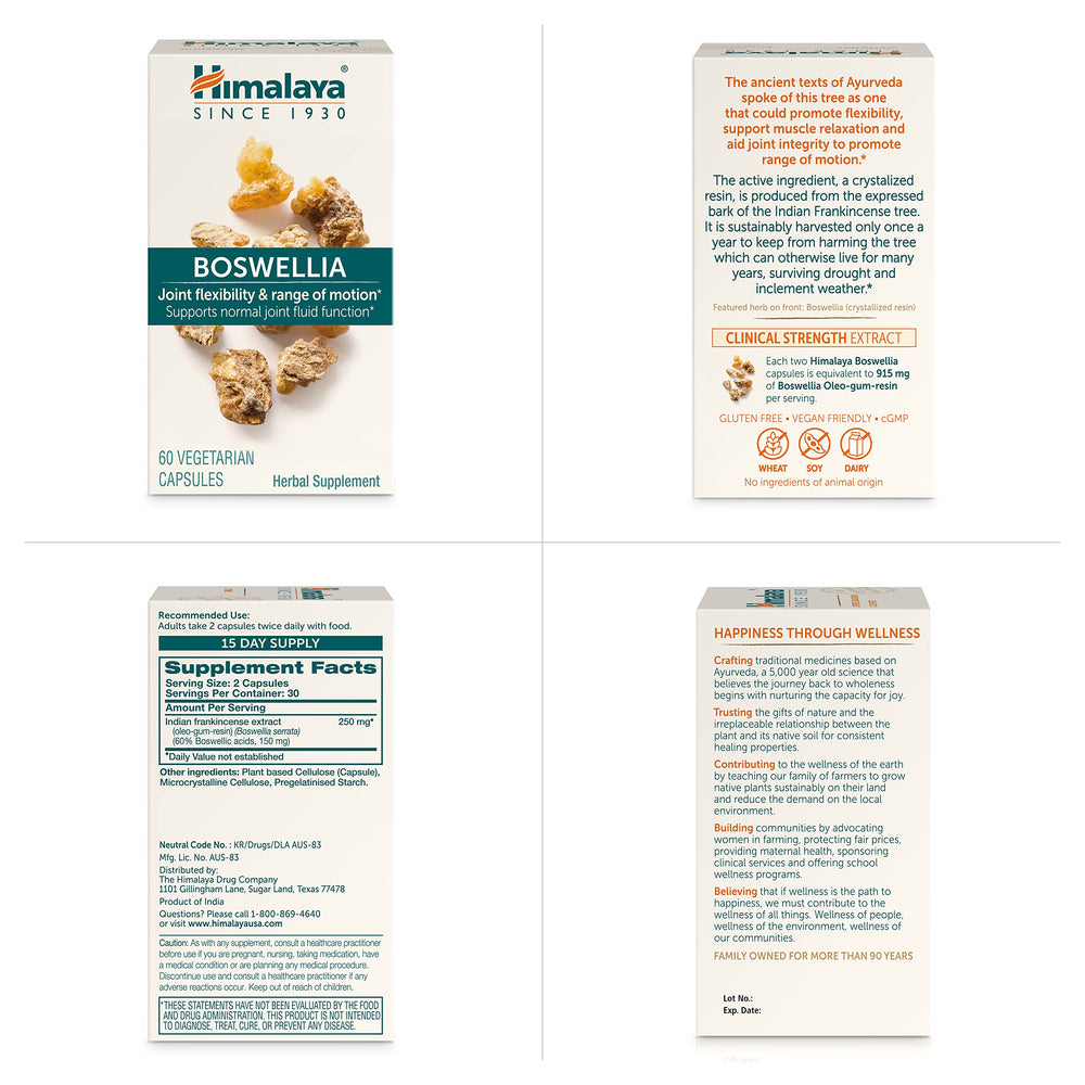 Two-pack Himalaya Boswellia box ready for monthly supply