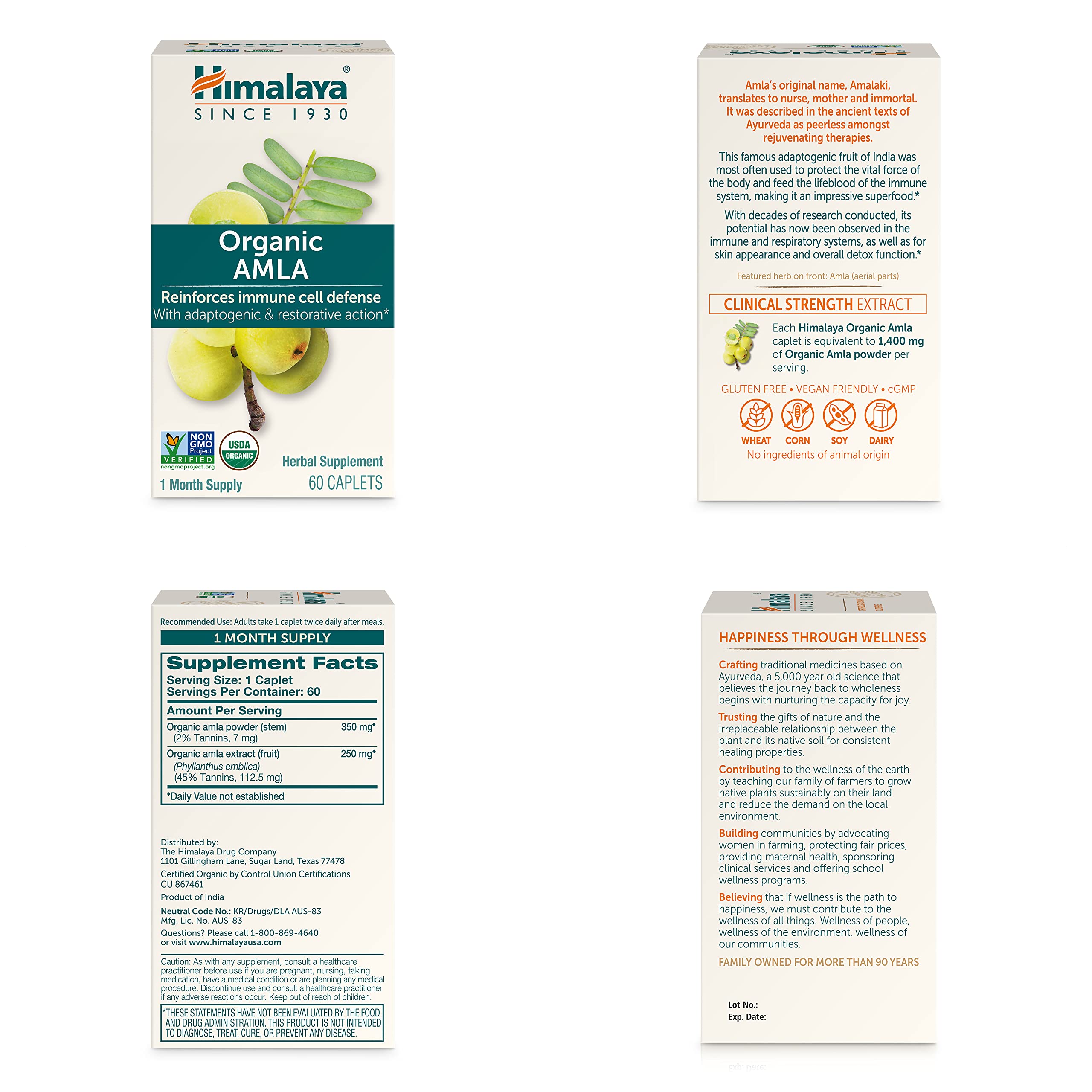 Himalaya cGMP facility indicates rigorous safety testing.