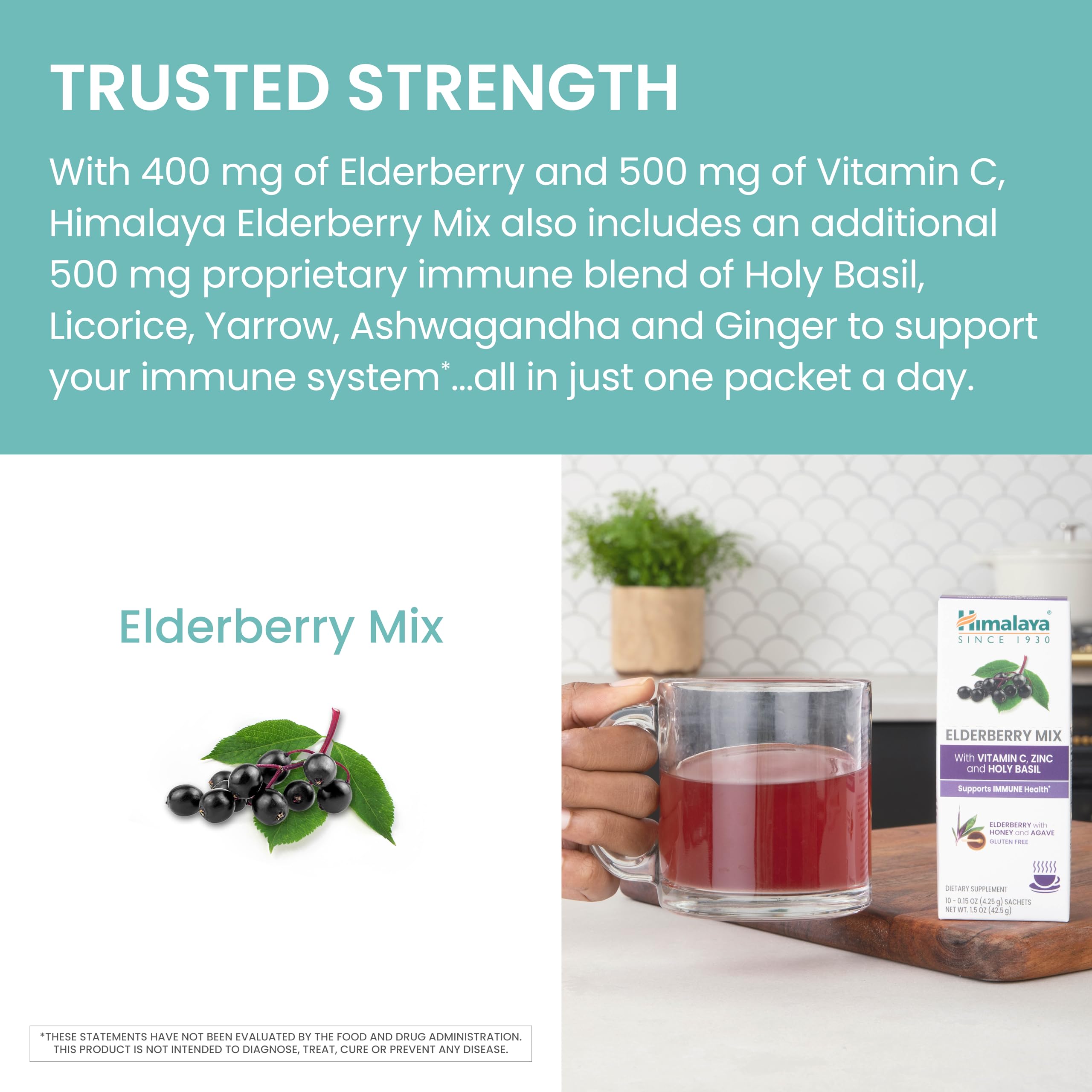 Family using Himalaya Elderberry Mix for daily wellness ritual.