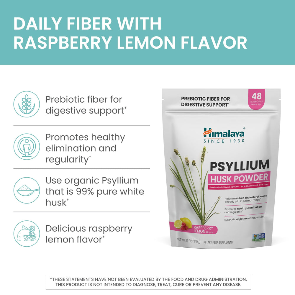 Himalaya packaging showing gluten-free vegan label and plant-based fiber