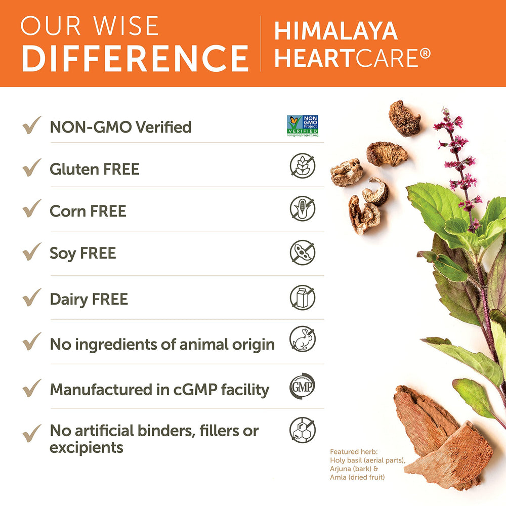 Himalaya HeartCare daily use scene suggests simple incorporation into routines for cardiovascular comfort.
