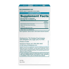Himalaya Hello Calm Mind capsules close-up, vegan and gluten-free formula