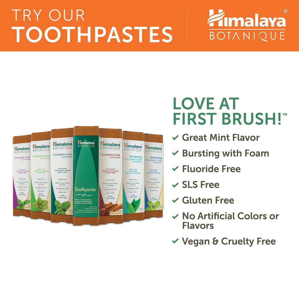 Himalaya MindCare herbal ingredients close-up with Ashwagandha and Gotu Kola