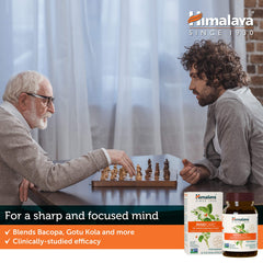 Himalaya MindCare label on bottle emphasizes vegan, non-GMO formula