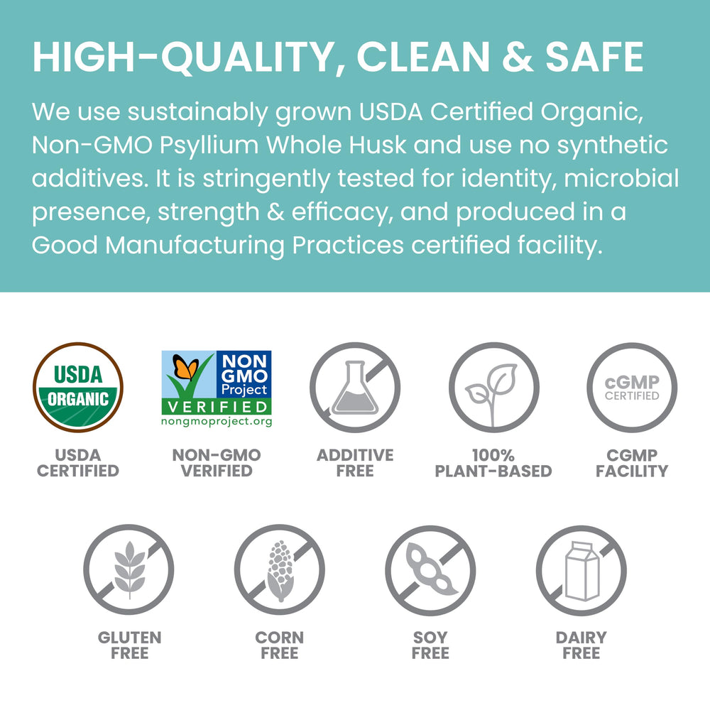 USDA Organic and Non-GMO certifications validate Himalaya quality.