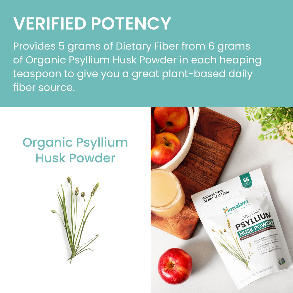 Himalaya Psyllium Husk Powder packaging on shelf for easy purchase