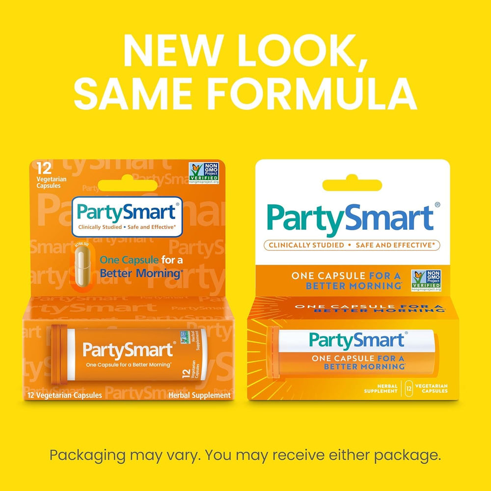 Himalaya PartySmart gluten-free badge on packaging