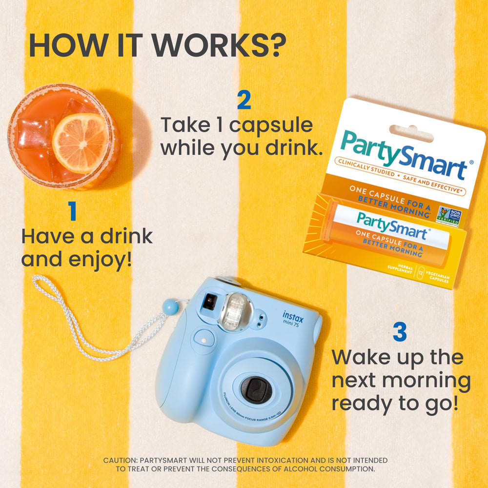 Himalaya PartySmart grapes and dates imagery highlighting natural ingredients