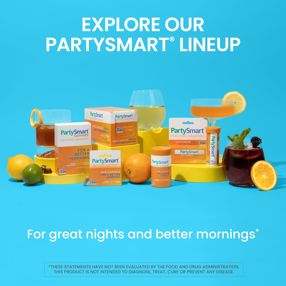 Himalaya PartySmart morning routine scene after a night out.