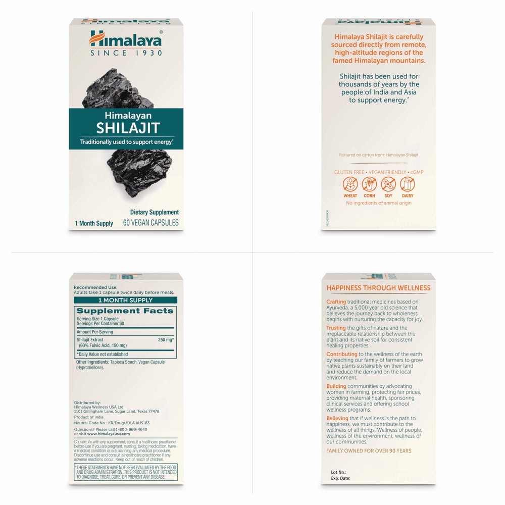 Himalaya Shilajit family-owned heritage inspires trusted herbal care.