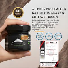 Himalayan Shilajit Gold Grade resin pouring into glass for quick absorption and focus