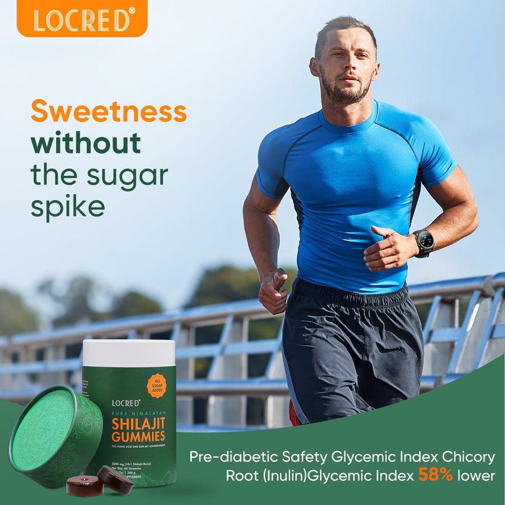 On-the-go serving of Himalayan Shilajit Gummies for busy days and travel.