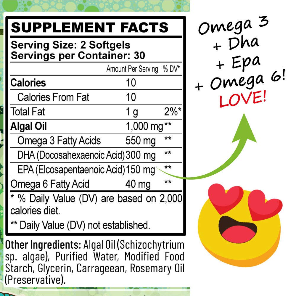 Hippie Farms dha-epa algae oil capsules offer convenient daily use and potential joint relief.