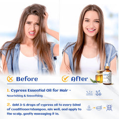 HIQILI aceite esencial de ciprés, difusor con aroma suave para sala