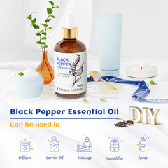 HIQILI Amber glass bottle with dropper enabling precise essential oil dosing.
