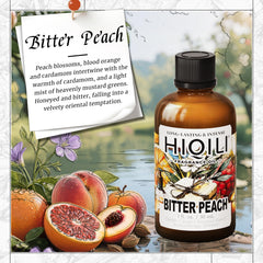 HIQILI Bitter Peach Fragrance Oil dropper for precise DIY measurement