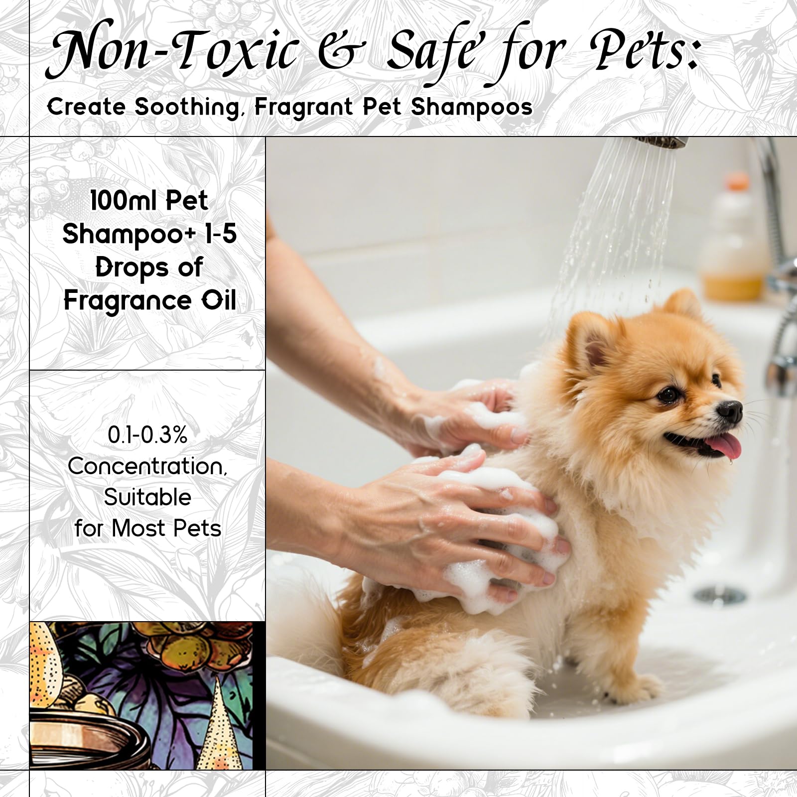 HIQILI Bitter Peach Fragrance Oil infusion for luxurious soap