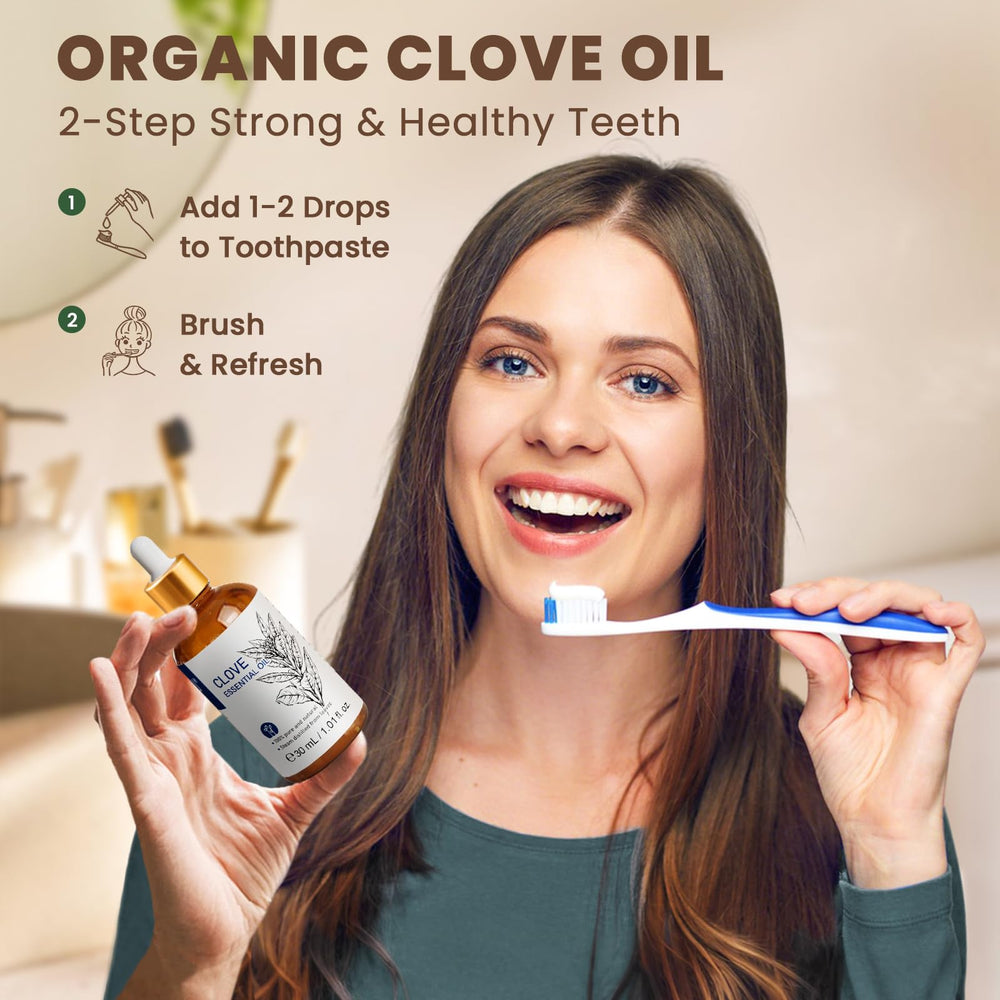 HIQILI Clove Oil aroma in diffuser enhances relaxation.