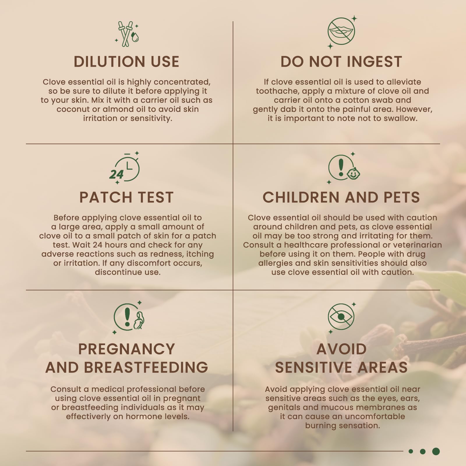 HIQILI Clove Oil for DIY cosmetics and cleaners.