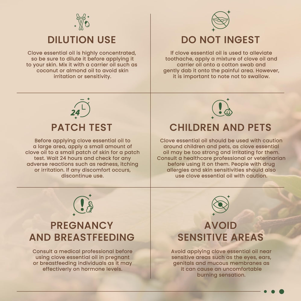 HIQILI Clove Oil for DIY cosmetics and cleaners.