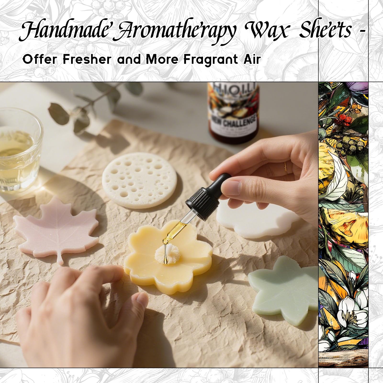 HIQILI fragrance oil for soap making and melt-and-pour bases.