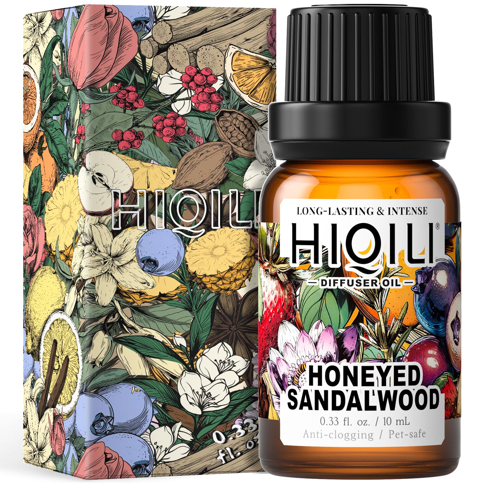 HIQILI Honeyed Sandalwood bottle pour for warm room ambience