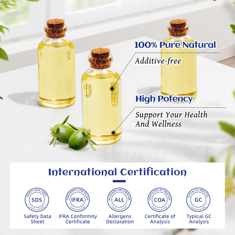 HIQILI Jojoba Oil offers quick absorption for everyday use.