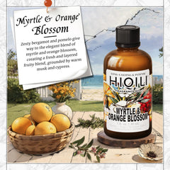 HIQILI Myrtle & Orange Blossom 1oz bottle ready for DIY candle or soap projects.