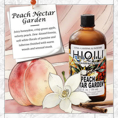 HIQILI Peach Nectar Garden candle making mix for long lasting DIY candles