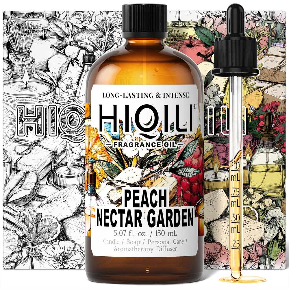 HIQILI Peach Nectar Garden diffuser bottle for lasting peach aroma in any room