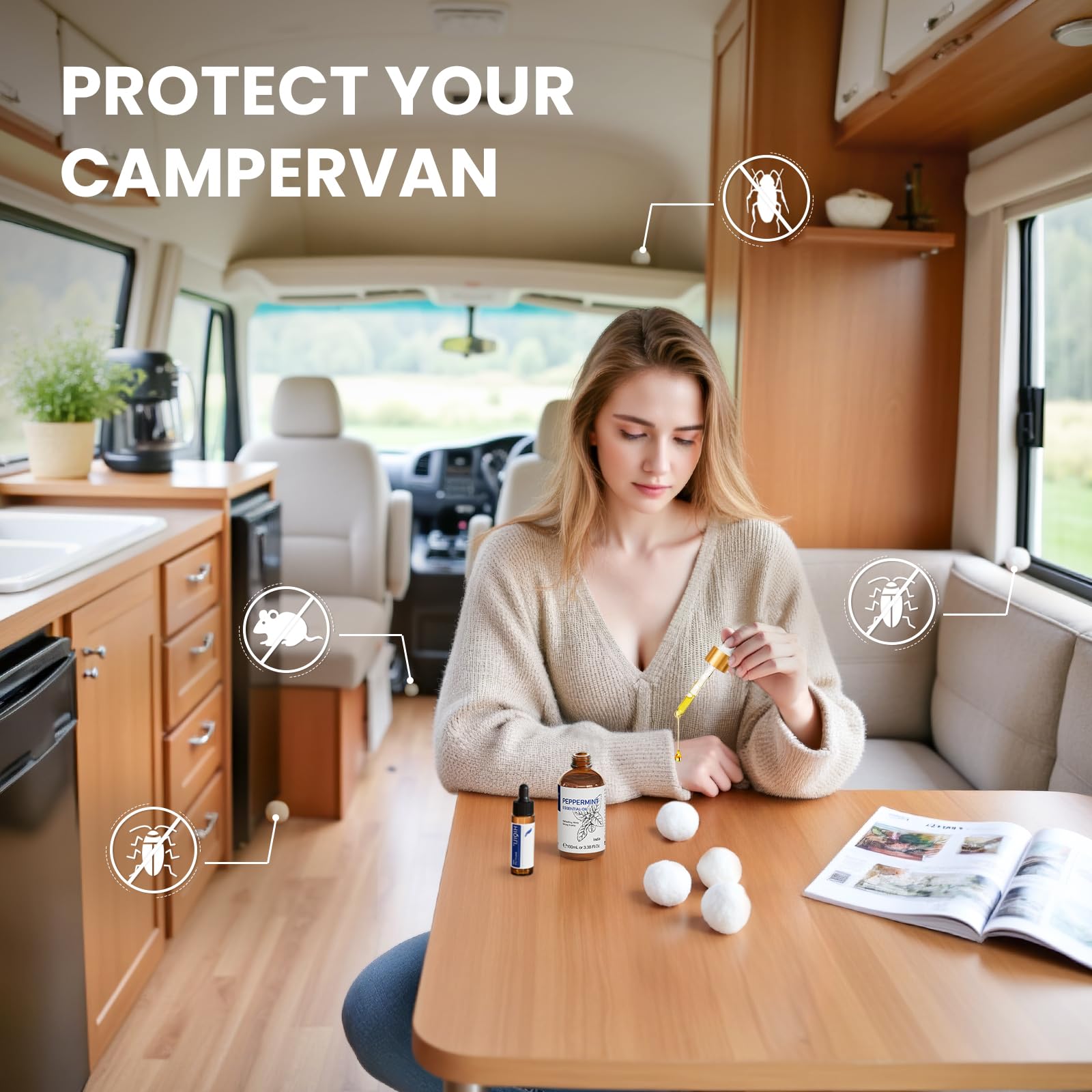 HIQILI home protection spray to refresh and scent spaces.