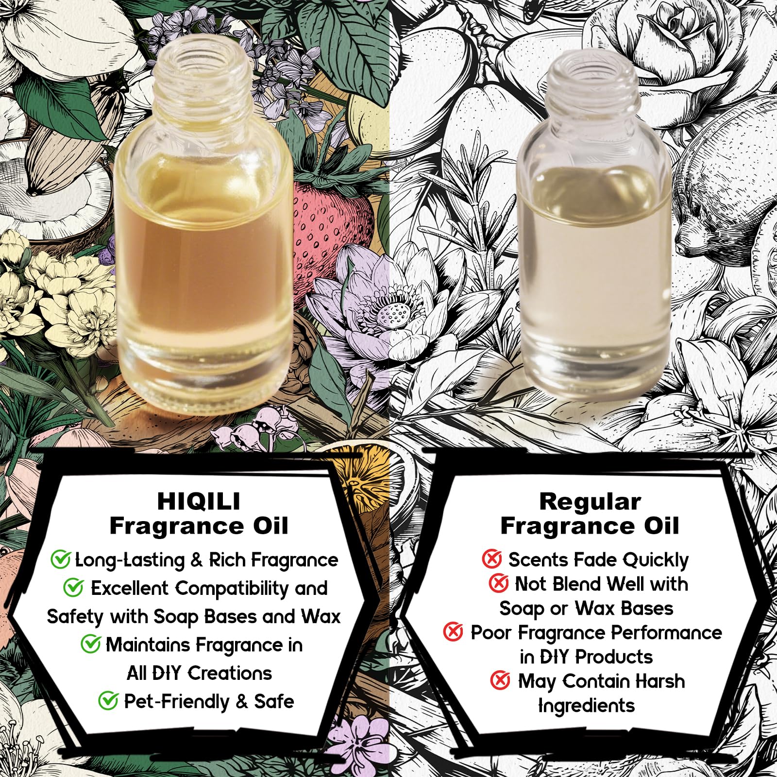HIQILI Pomegranate Halo lotion blend for scented skincare