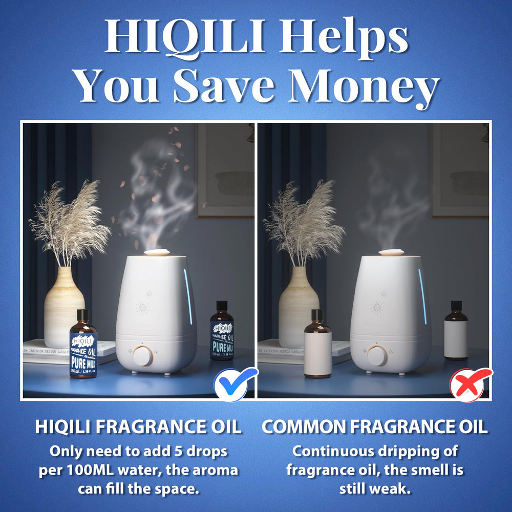 HIQILI Pure Milk Essential Oil added to candles for lasting vanilla-milk fragrance.