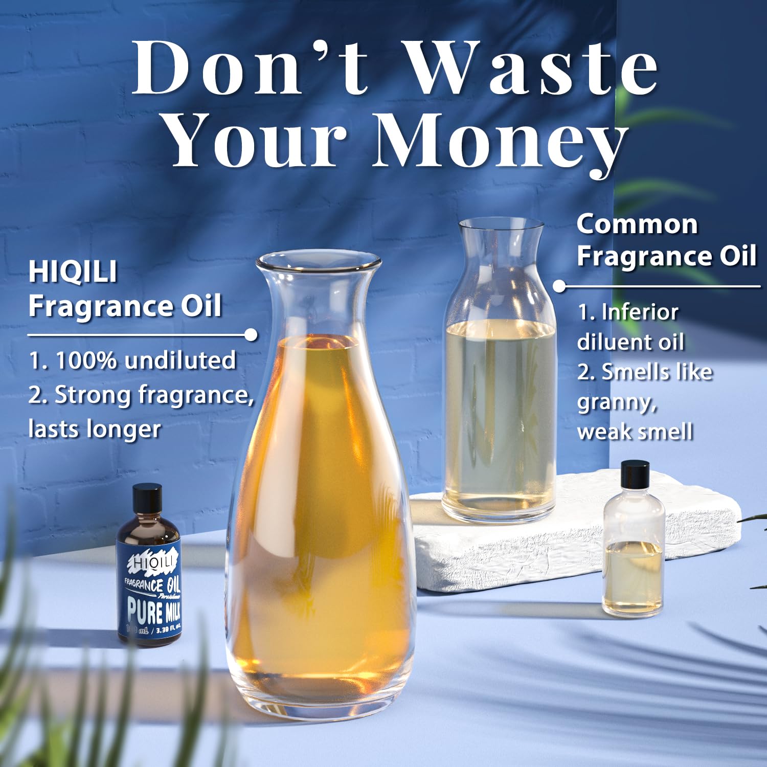 HIQILI Pure Milk Essential Oil used in soaps for a soft, gourmand scent.