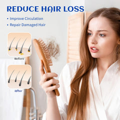 HIQILI Rosemary Oil in shampoo bottle—enhancing cleansing with a natural aroma.
