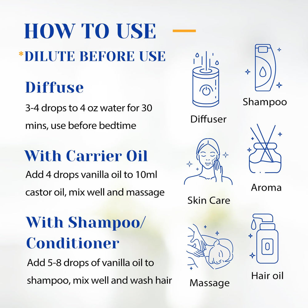 HIQILI vanilla oil added to lotion for a soft fragrance and feel.