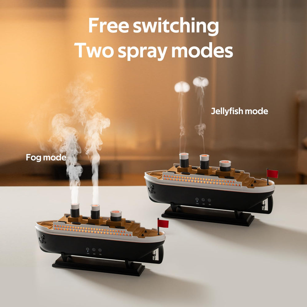 HIROGA Titanic Humidifier with remote control for easy mode changes