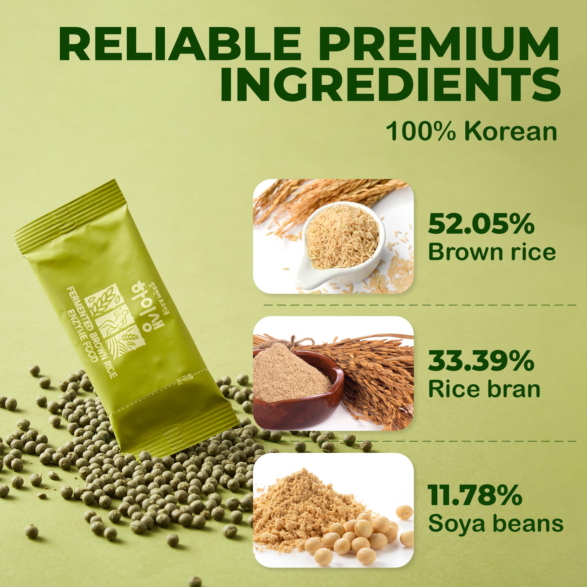 HISAENG easy-to-swallow packets: portable enzyme blend for anytime nourishment.