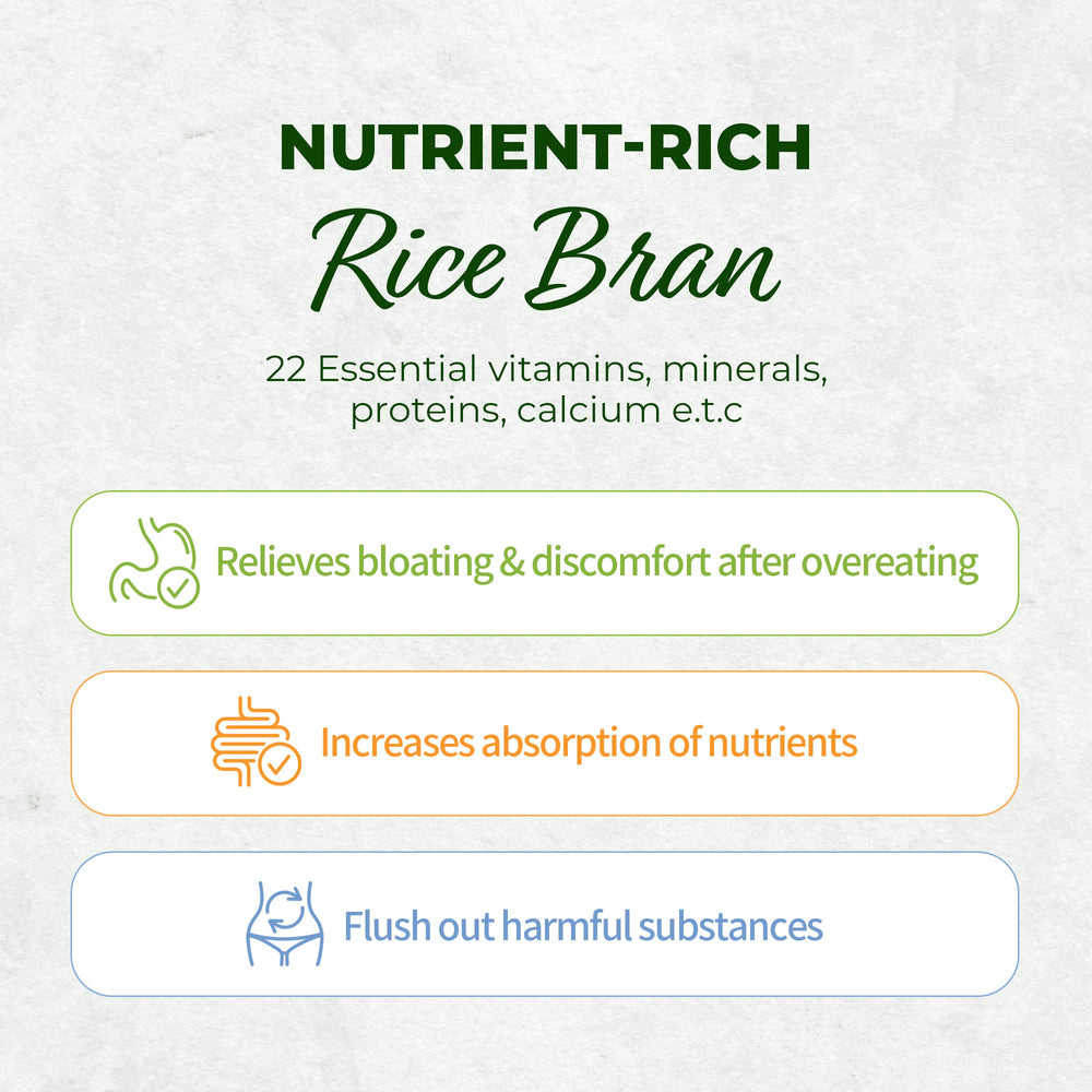 HISAENG fermented brown rice bran and soybeans: a gentle enzyme blend for daily wellness.
