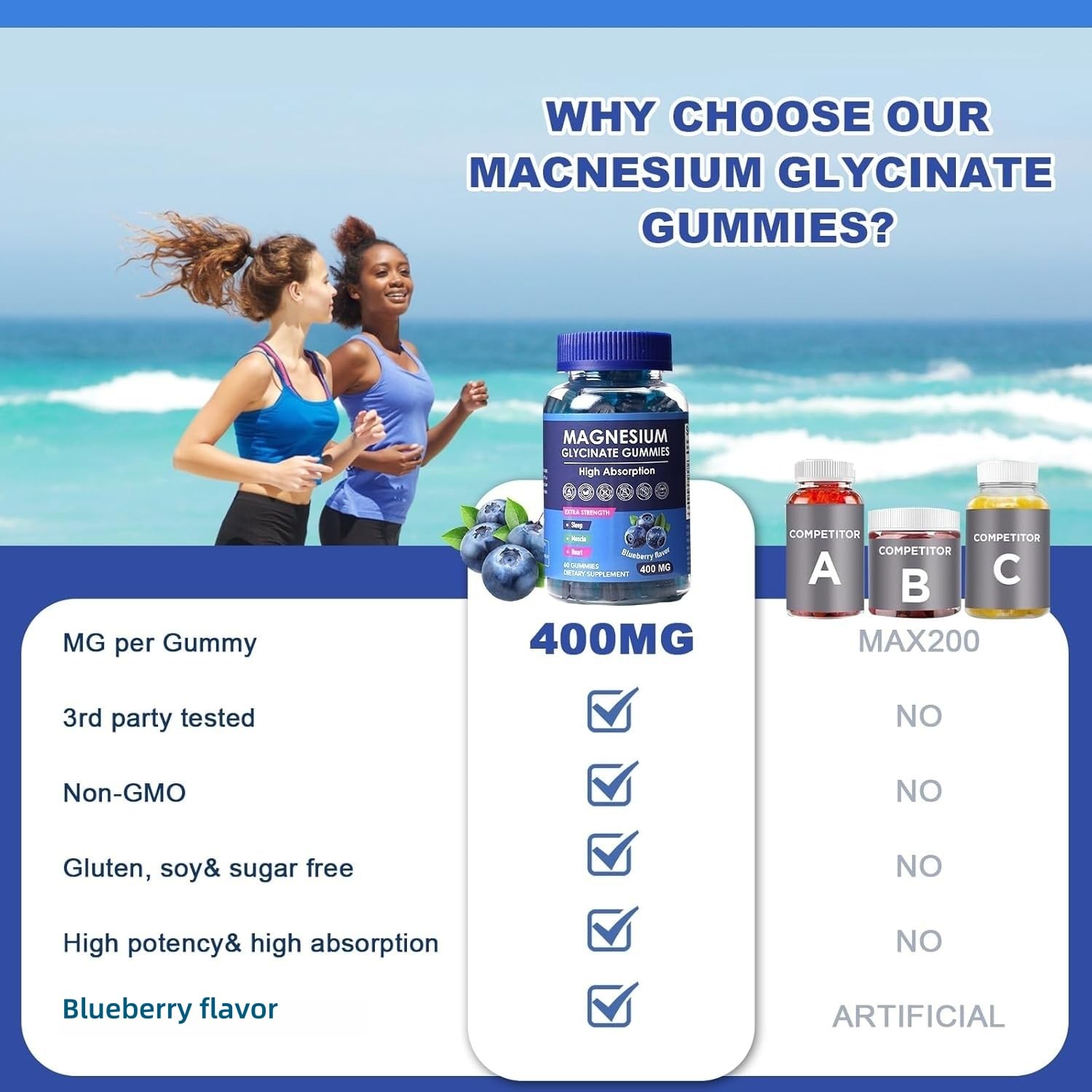 Hisokoi bottle label with supplement facts for transparent dosing.