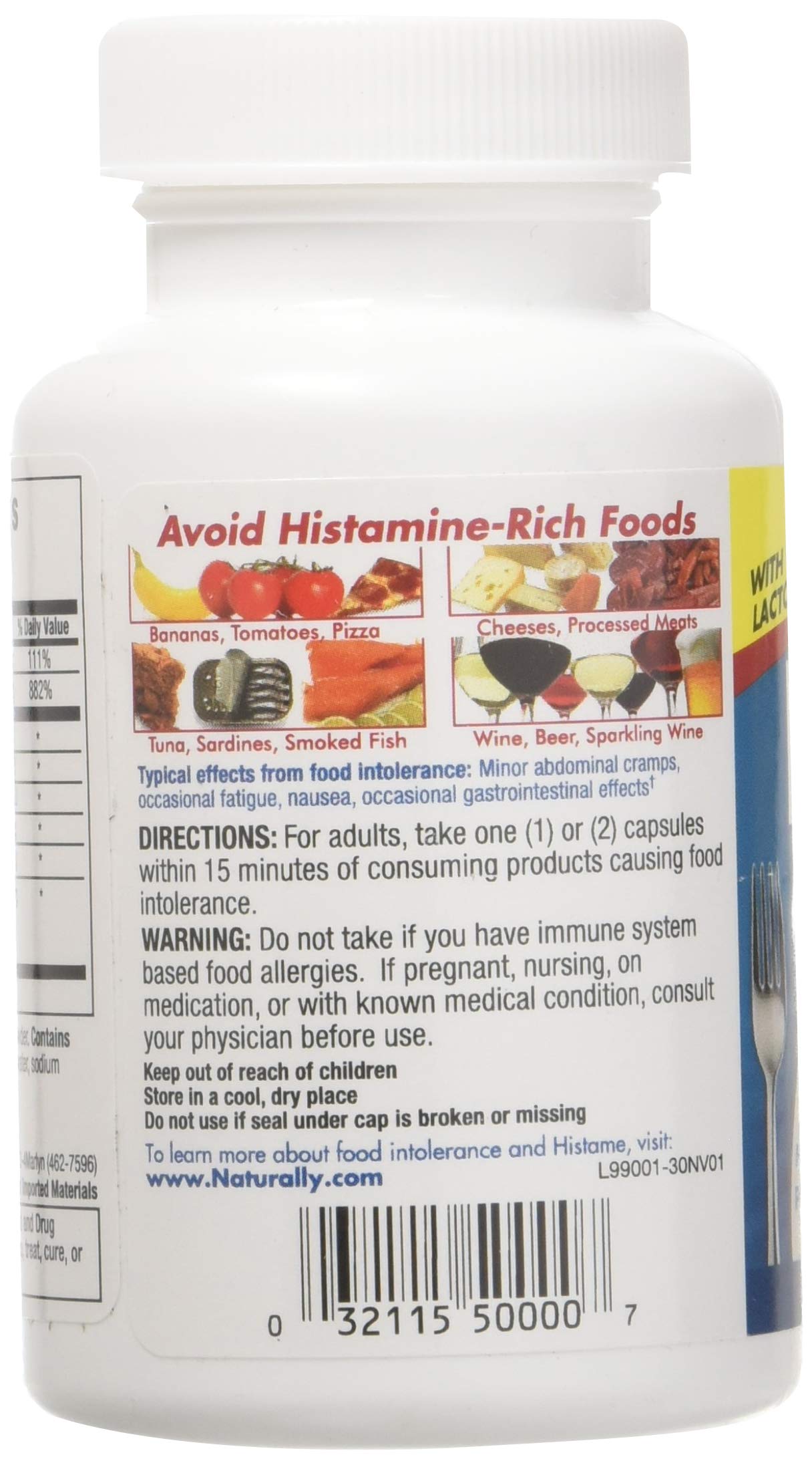 Histame capsules closeup highlighting easy-to-swallow texture for comfort