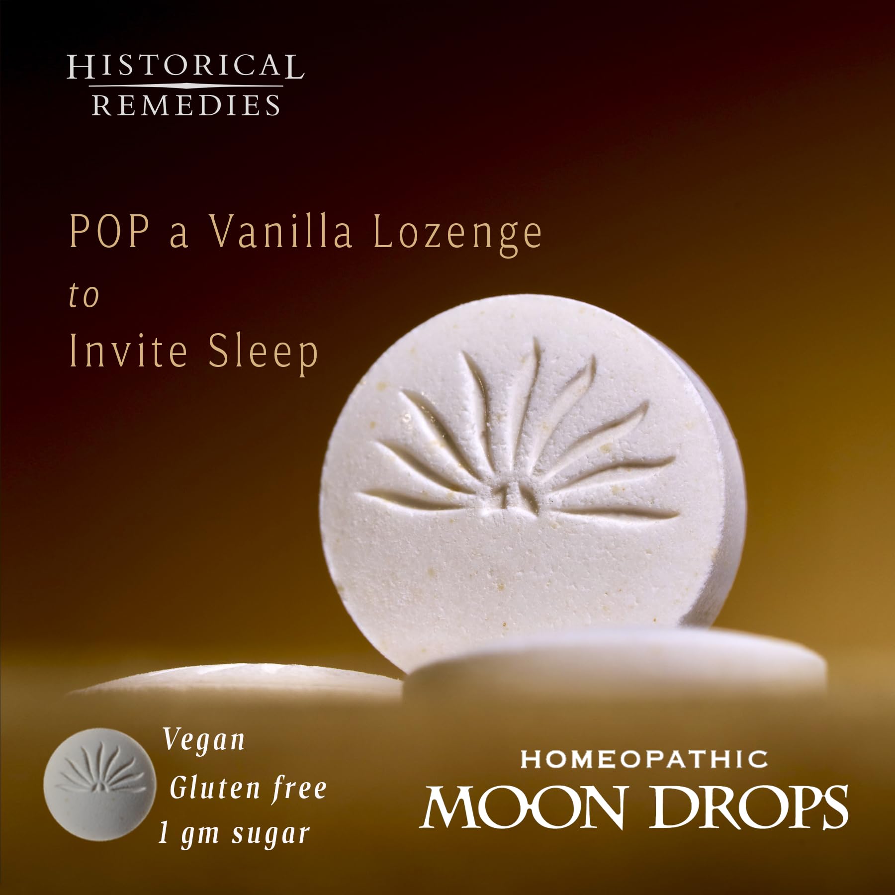 Historical Remedies Moon Drops slipcase visible for pocket-friendly on-the-go use.