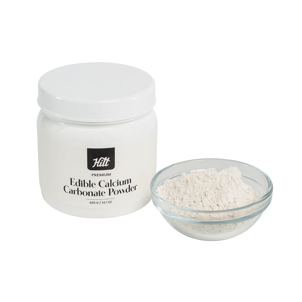 HITT Premium Calcium Carbonate Powder jar for daily calcium boost.