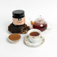 HITT Chaga powder in baking and cooking rituals.