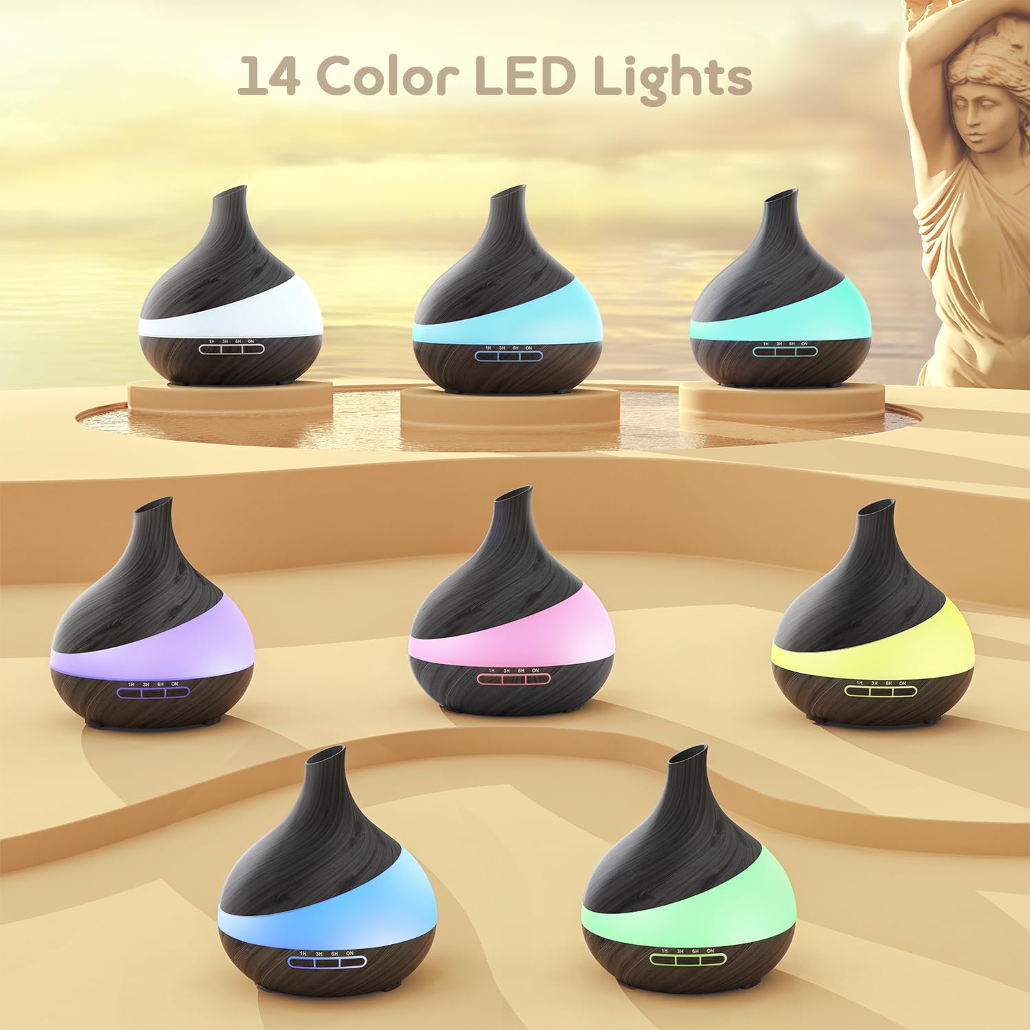 HJTHJT diffuser operates quietly to support rest and focus.