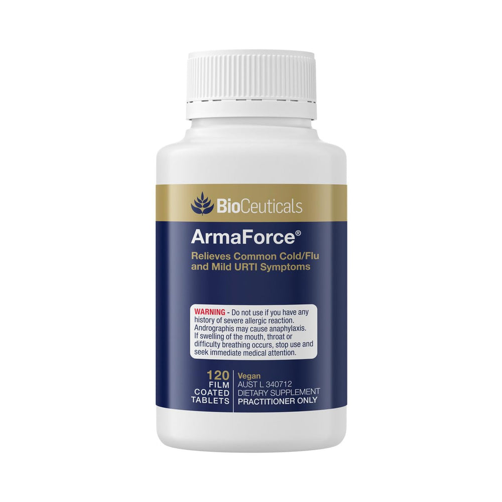 HJZWTS BioCeuticals ArmaForce olive leaf tablets in bottle for daily wellness