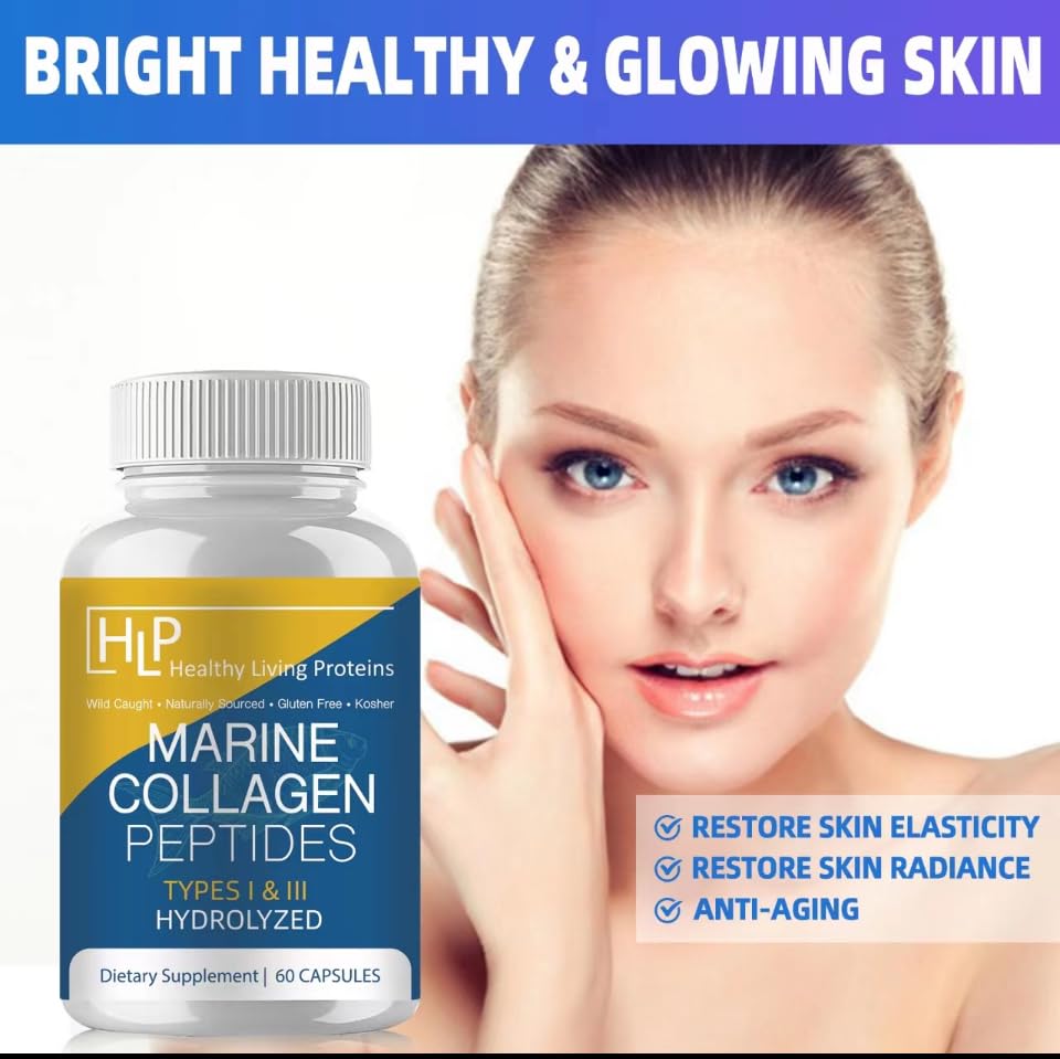 HLP Marine Collagen Peptides coffee mix dissolving into a beverage